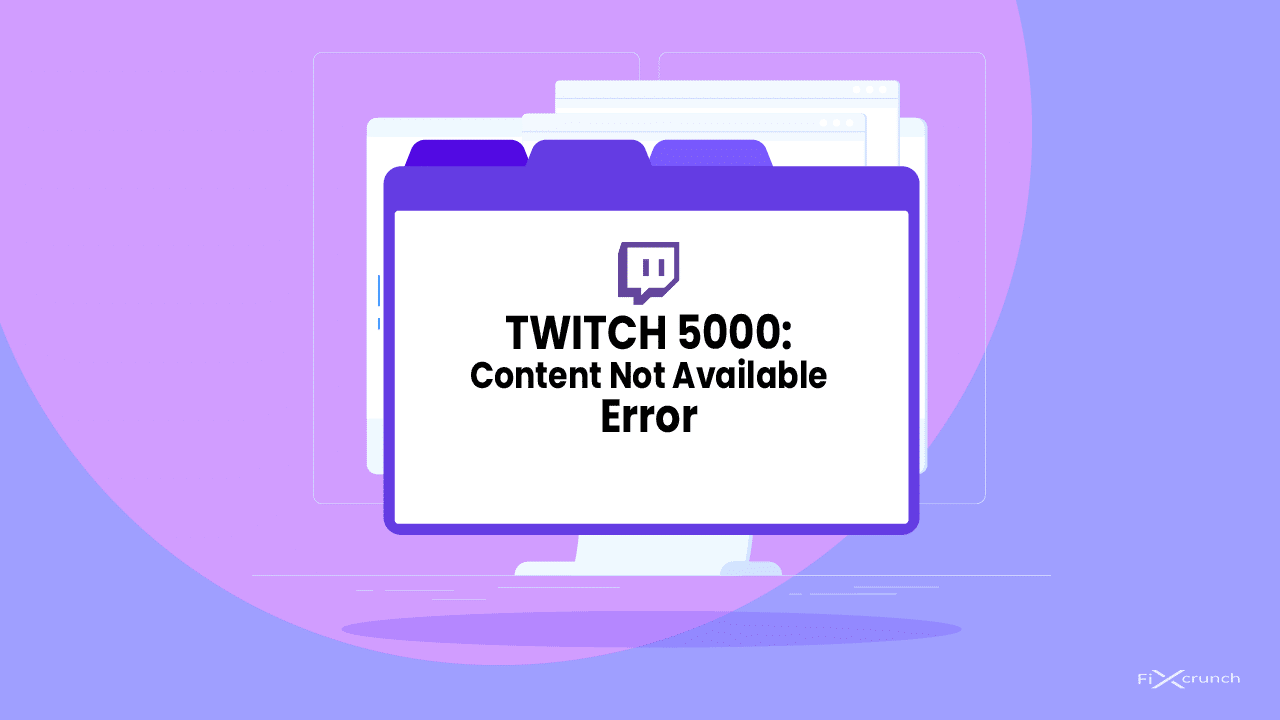 Twitch 5000 Content Not Available