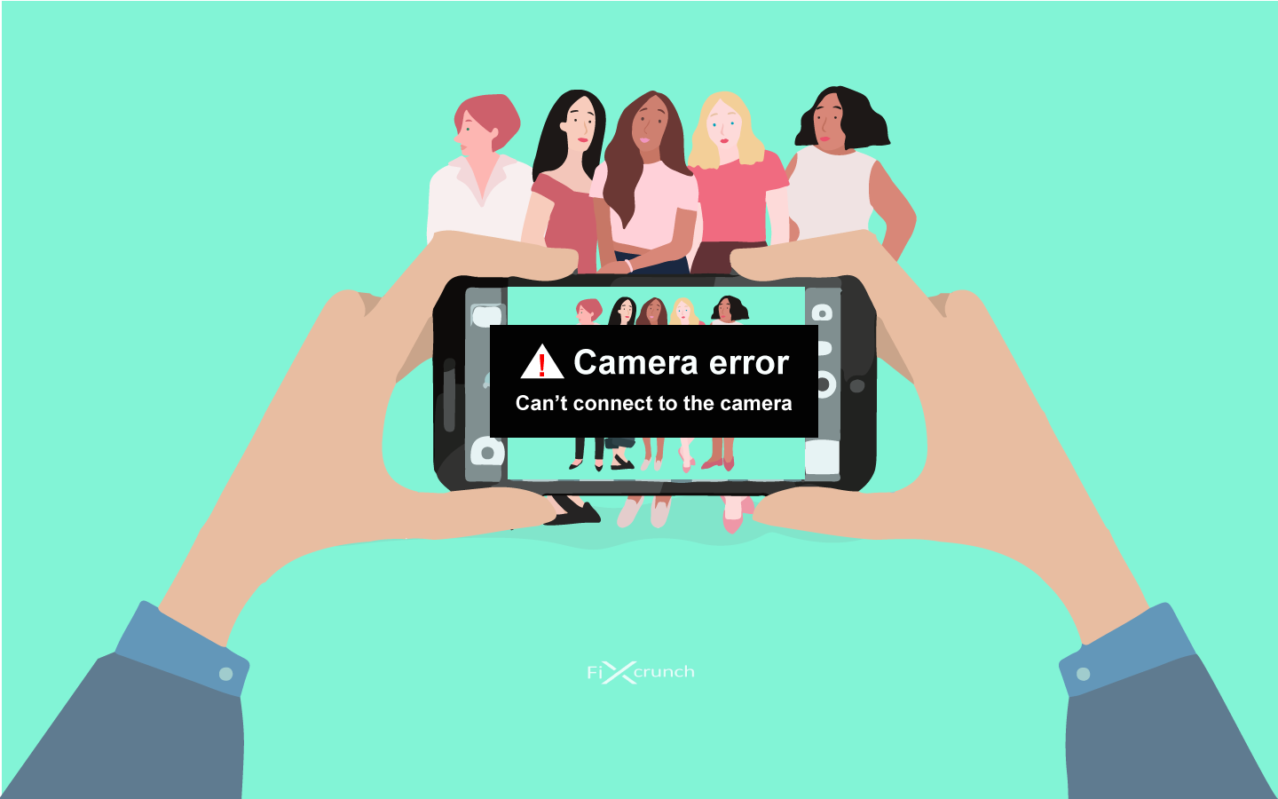 can't connect to camera error