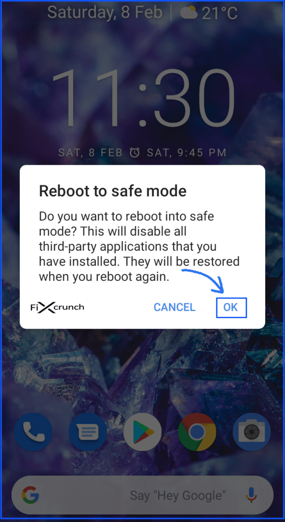 Reboot In Safe Mode