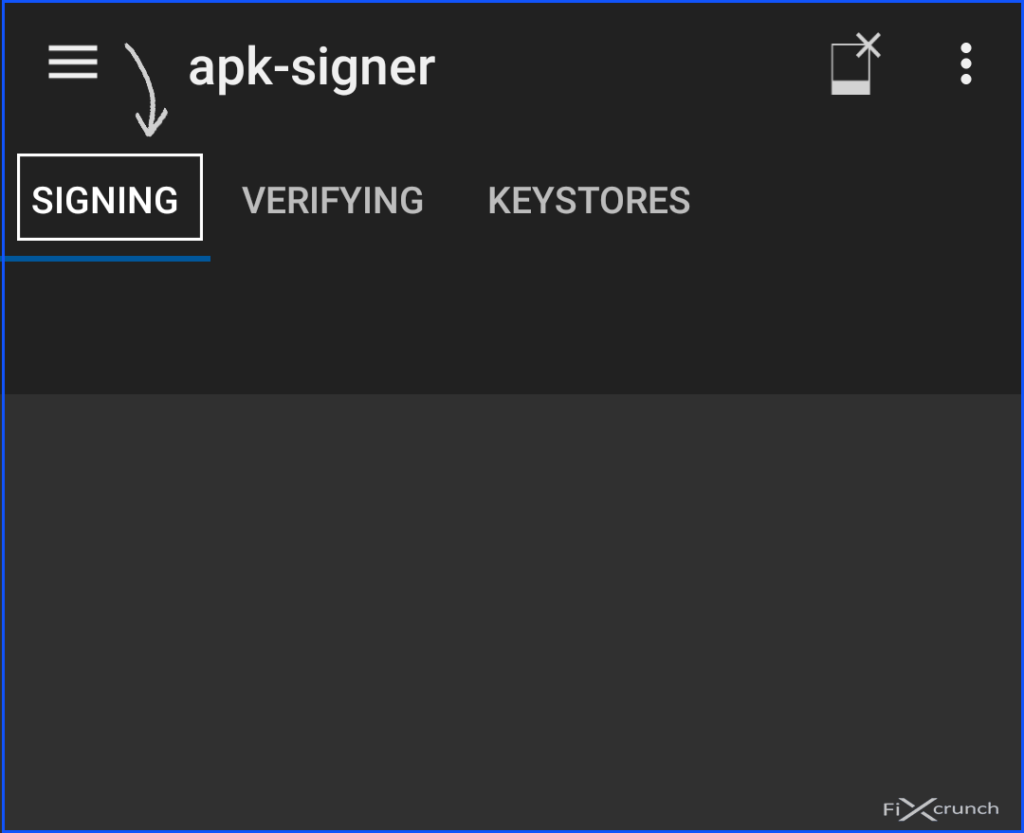 apk-signer SIGNING section