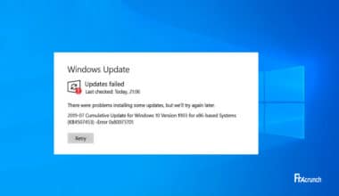 Windows Update Error 80073701Windows Update Error 80073701